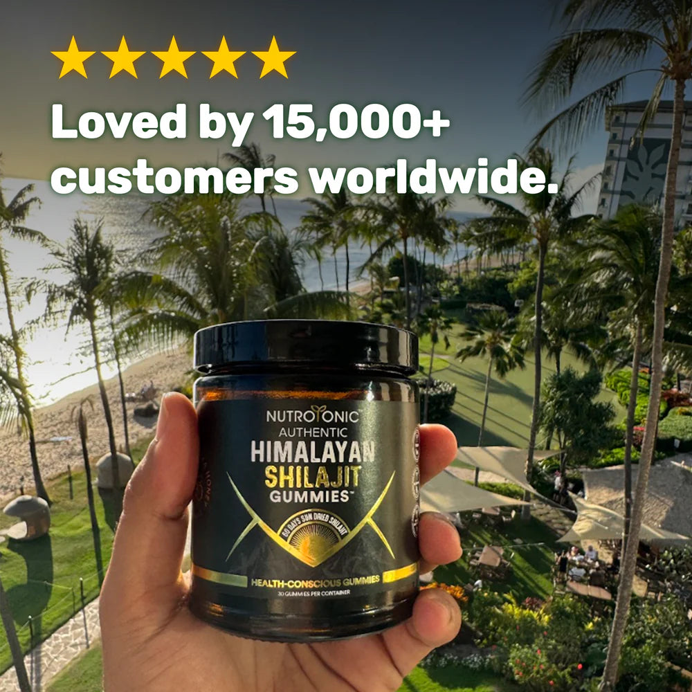 Authentic Himalayan Shilajit Gummies