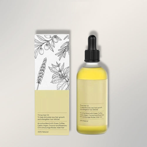 Aceite natural para el crecimiento del cabello 
