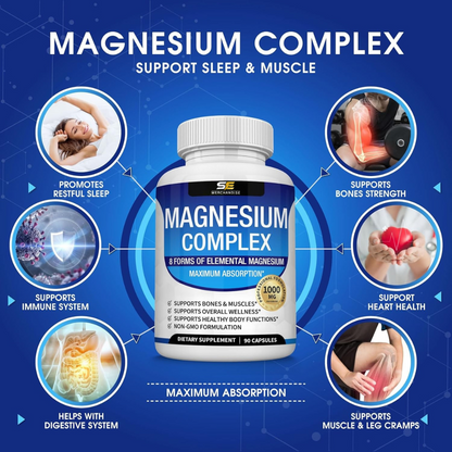 Magnesium Complex - 8 Essential Magnesium Supplement