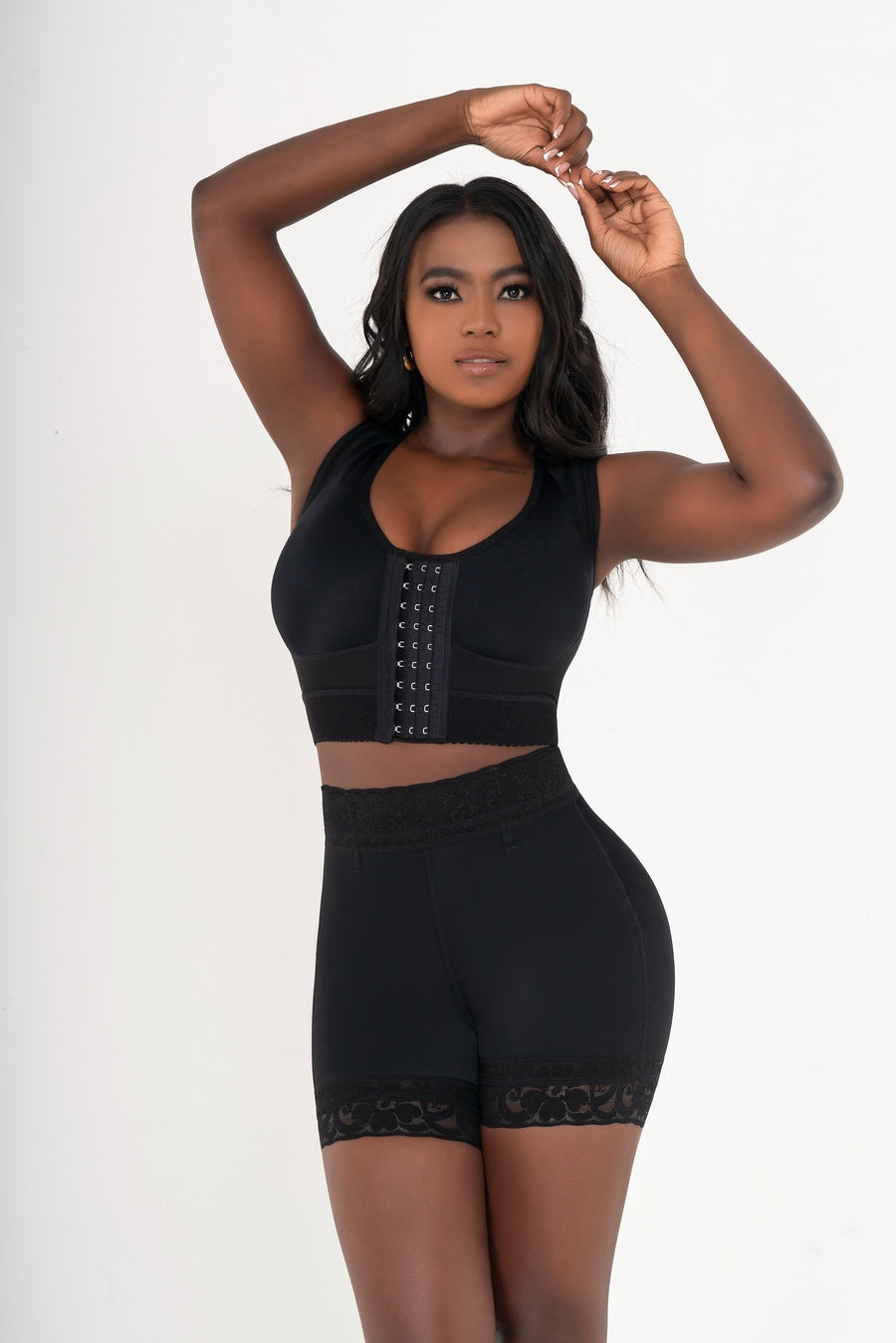 Trendy Control Shorts with BBL Effect