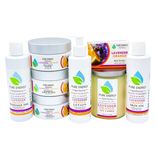 Premium Spa Bundle (Lavender Orange)