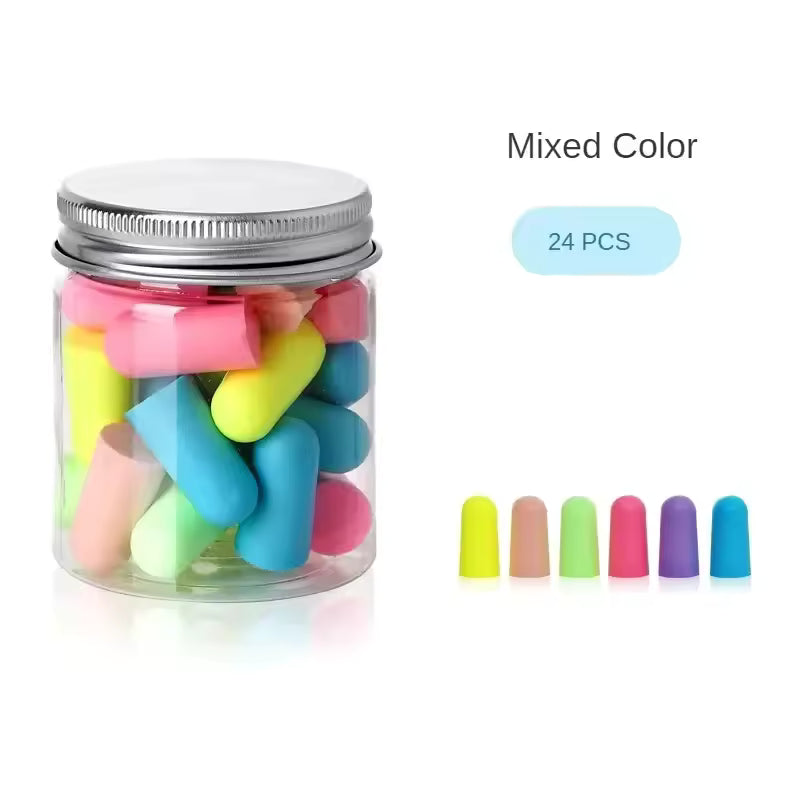 Soft Foam Earplugs - Anti-Noise