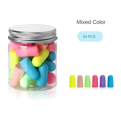 Soft Foam Earplugs - Anti-Noise