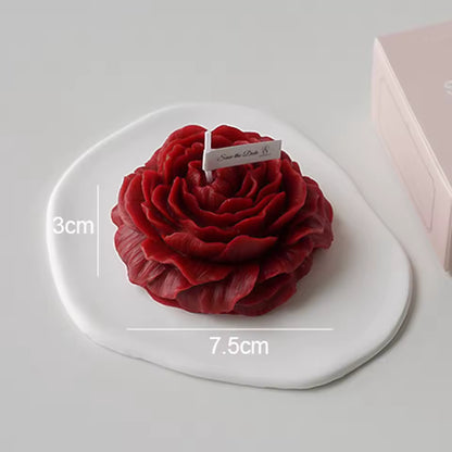 Peony Shaped Aromatherapy Candle
