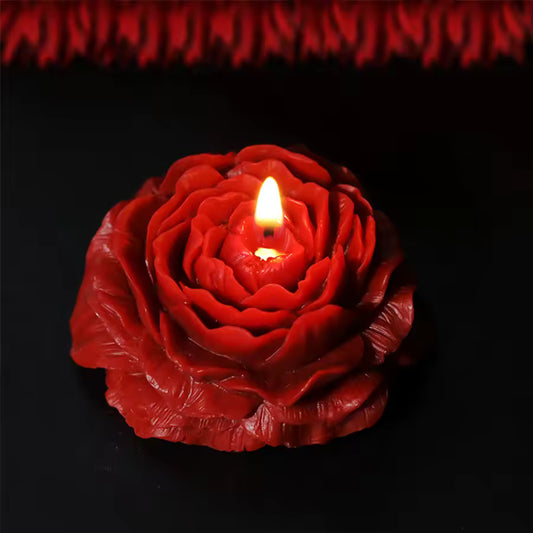 Peony Shaped Aromatherapy Candle