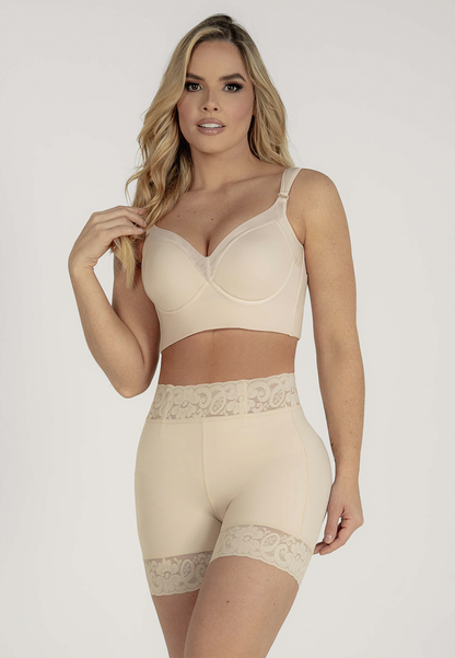 Trendy Control Shorts with BBL Effect